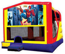 Spiderman 4n1 Inflatable Combo Fun Jump