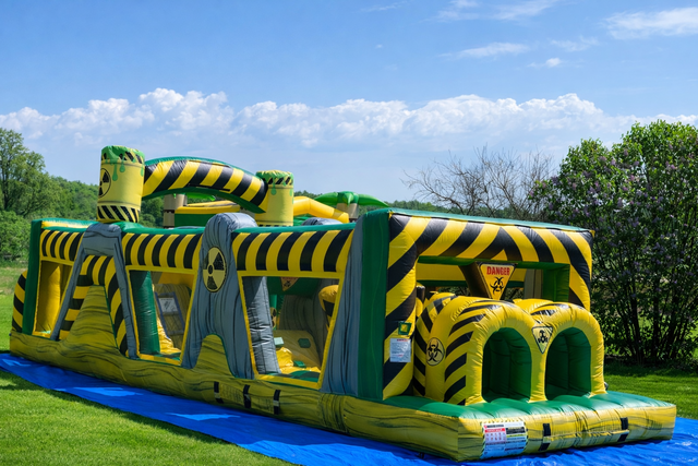 40ft Toxic Rush Obstacle Course