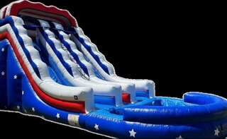 20ft Star American2 Dual Lane Water Slide