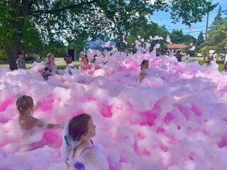 Gender Reveal Foam Party (Pink or Blue)