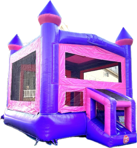 Pink Castle Bounce House
