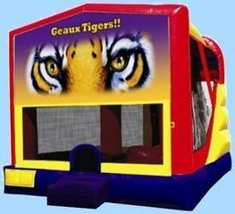 LSU Tigers 4n1 Inflatable bounce house combo