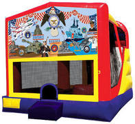 Armed Forces 4n1 Inflatable bounce house combo