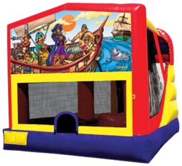 Pirates 4n1 Inflatable bounce house combo