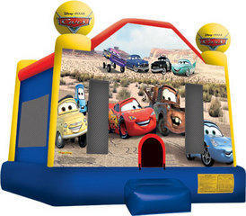 A Cars Inflatable bounce house