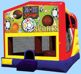 Sports 4n1 Inflatable bounce house combo