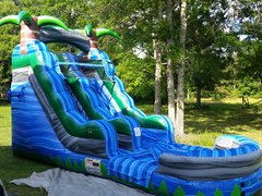 15' Caribbean Crush Water Slide with pool