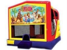 Western 4n1 Inflatable bounce house combo