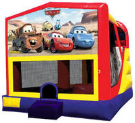 Disney Cars 4n1 Inflatable bounce house combo