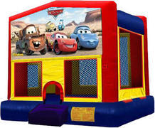 Cars 15' Inflatable Moonwalk