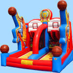 Shooting Stars Basketball Shootout -Sports Interactive Inflatable
