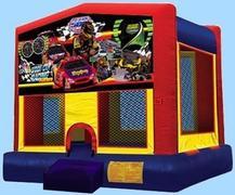 Race Car 15' Inflatable Moonwalk