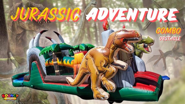 JURASSIC ADVENTURE 36 FOOT WET/DRY OBSTACLE COURSE 