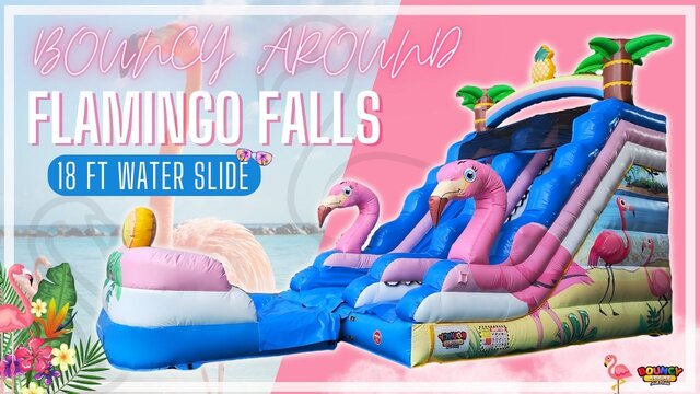 Flamingo Falls 18 Ft Water Slide