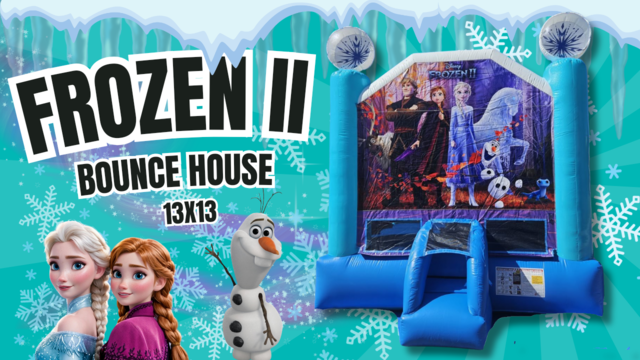 DISNEY FROZEN II 13x13 BOUNCE HOUSE