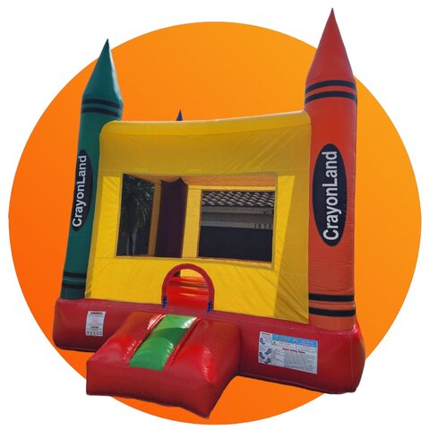 CRAYON BOUNCE HOUSE 13 X 13