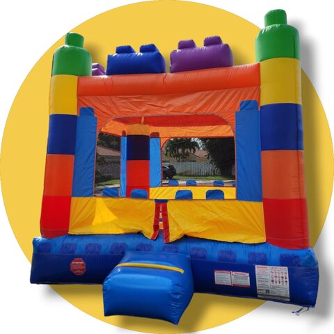 COLOR BLOCKS BOUNCE HOUSE 13 x 13