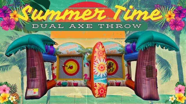 TROPICAL TIME DUAL AXE THROW