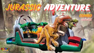 JURASSIC ADVENTURE 36 FOOT WET/DRY OBSTACLE COURSE 