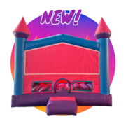 PINK AND PURPLE PRINCESS 13x13 BOUNCE CASTLE