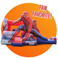 SPIDERMAN BOUNCE COMBO WET/DRY WITH POOL