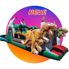 JURASSIC ADVENTURE 36 FOOT WET/DRY OBSTACLE COURSE 