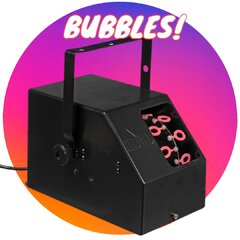 BUBBLE MACHINE - 4 HOURS