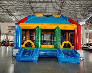 MARBLE MEGA DOME BOUNCE HOUSE 20x20 NEW!