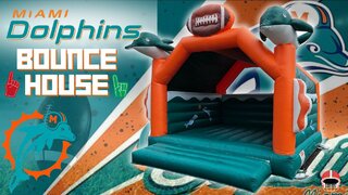 MIAMI DOLPHINS BOUNCE HOUSE