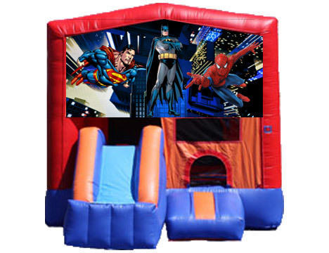 3-in-1 Combo with Front Slide - Superheroes (Dry)
