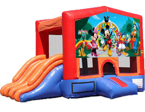 4-in-1 Combo with Double Slides - Mickey & Friends (Dry)