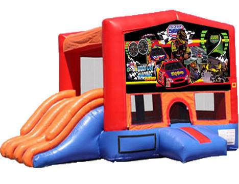 4-in-1 Combo with Double Slides - Race Cars (Dry)