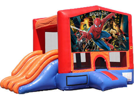 4-in-1 Combo with Double Slides - Spiderman (Dry)