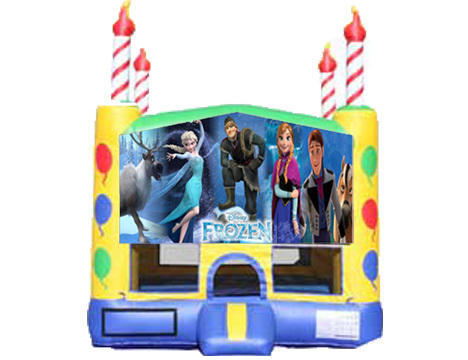 Candle Bounce House - Frozen