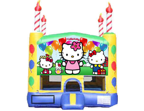 Candle Bounce House - Hello Kitty