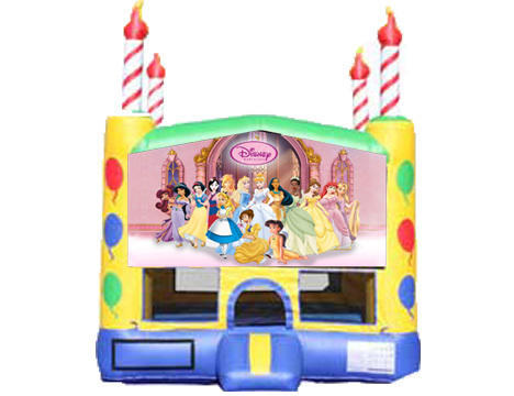 Candle Bounce House - Princesses
