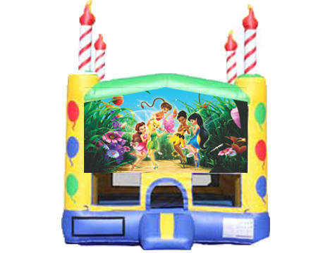 Candle Bounce House - Tinker Bell