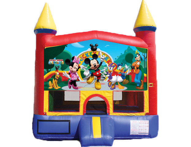 Mini Castle Bounce House - Mickey & Friends