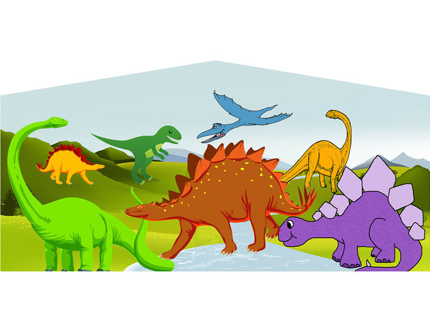 Panel: Dinosaur