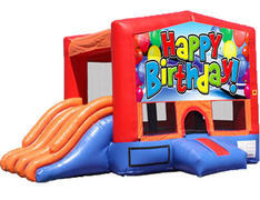 4-in-1 Combo with Double Slides - Happy Birthday (Dry)