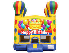 Balloon Bounce House - Birthday Cake