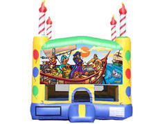 Candle Bounce House - Pirates 