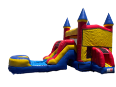 Mini 5-in-1 Castle Combo with Slide (Dry)