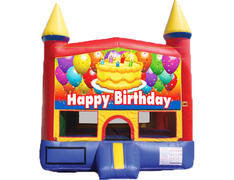Mini Castle Bounce House - Birthday Cake