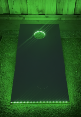 Premium LED Wood Cornhole Set