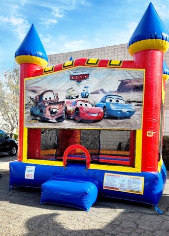 13x13 Cars Bounce House