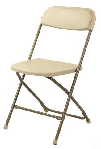 Plastic Chairs (Beige)