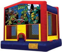 13x13 Ninja Turtles Bounce House