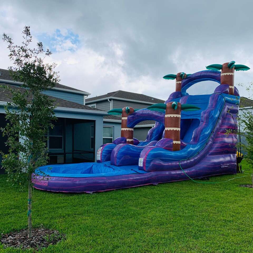 bounce house and water slide rentals Wedgefield FL