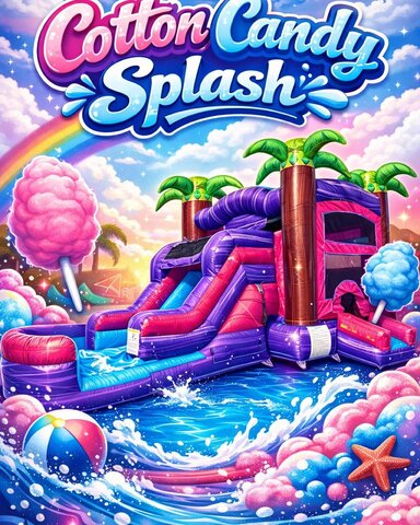 Cotton Candy Splash Combo Wet Dry